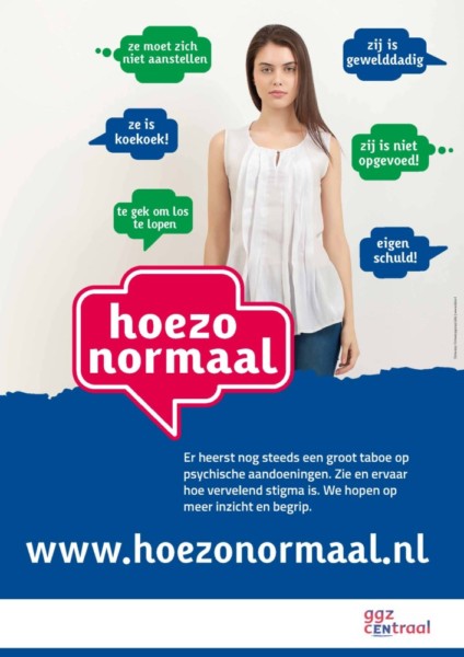 poster hoezo normaal